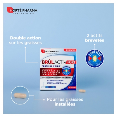 Forté Pharma Brûlactiv Fort Perte de Poids 60 Gélules
