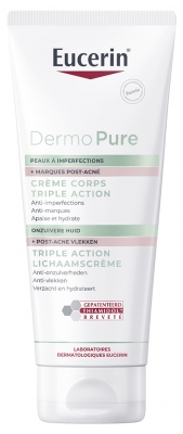 Eucerin DermoPure Crème Corps Triple Action 200 ml