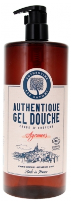 Authentine Authentique Organic Citrus Body and Hair Shower Gel 1 L