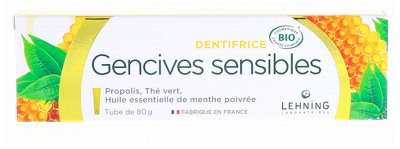 Laboratoires Lehning Dentifrice Gencives Sensibles Bio 80 g