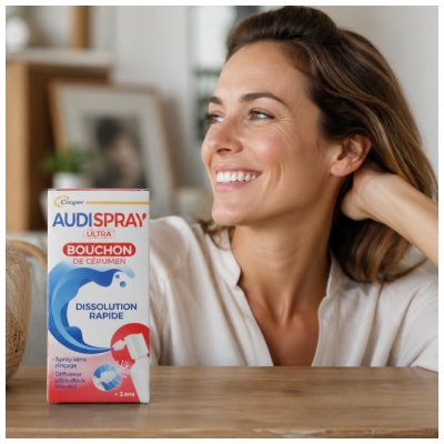 Audispray Ultra Bouchons de Cérumen 20 ml