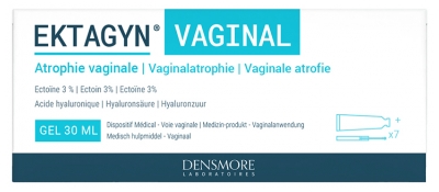 Densmore Ektagyn Gel per L'atrofia Vaginale 30 ml