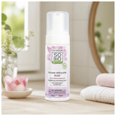 Léa Nature SO BIO étic Mousse de Limpeza Luminosidade Bio 150 ml