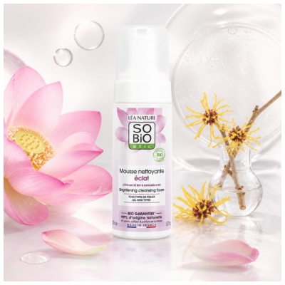 Léa Nature SO BIO étic Mousse de Limpeza Luminosidade Bio 150 ml