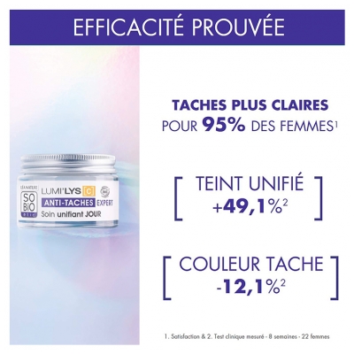 Léa Nature SO BIO étic Lumi'Lys [C] Soin Unifiant Jour Anti-Taches Expert Bio 50 ml