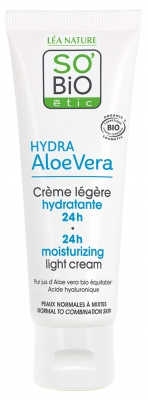 Léa Nature SO BIO étic Hydra Aloe Vera 24H Moisturizing Light Cream Organic 50 ml