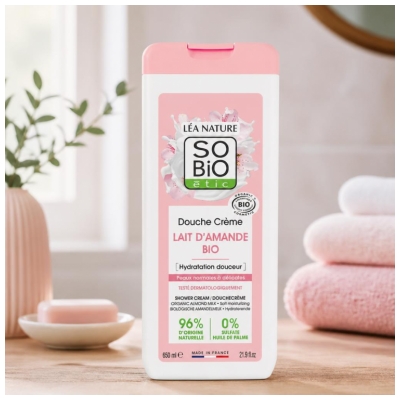 Léa Nature SO BIO étic Douche Crème Lait d'Amande Bio 650 ml