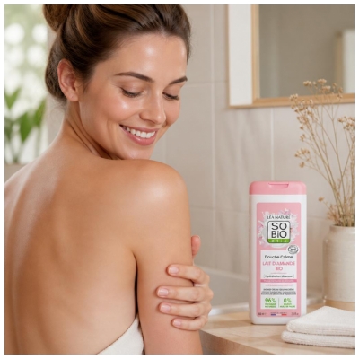Léa Nature SO BIO étic Douche Crème Lait d'Amande Bio 650 ml