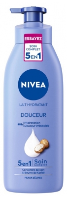 Nivea Lait Hydratant Douceur 5en1 Peaux Sèches 400 ml