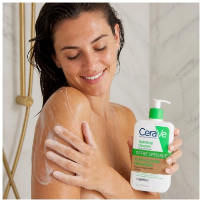 CeraVe Cremă de Curățare Hidratantă Set de 2 x 473 ml