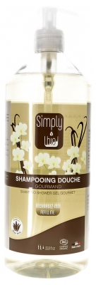 Simply Bio Șampon Gel de Duș Gourmet Bio 1 L