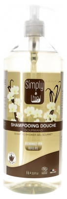 Simply Bio Shampoing Douche Gourmand Bio 1 L