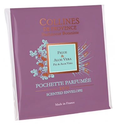 Collines de Provence Pochette Parfumée Duo - Parfum : Figue & Aloe Vera