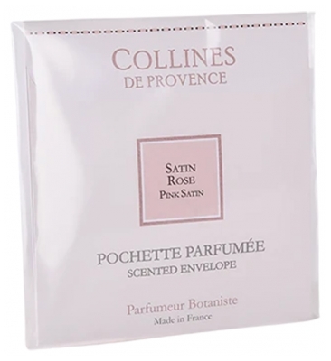 Collines de Provence Pochette Parfumée Couture - Senteur : Satin Rose