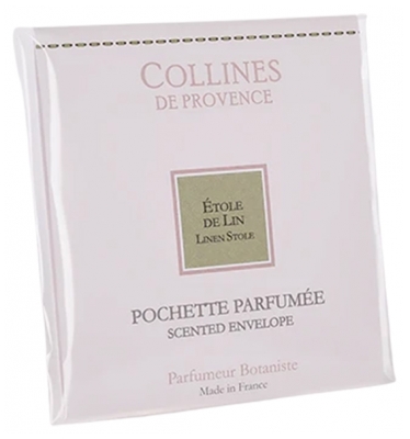 Collines de Provence Pochette Parfumée Couture - Senteur : Étoile de Lin