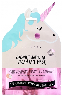 Inuwet Eau de Coco Masque Visage Ultra Hydratant 1 Masque