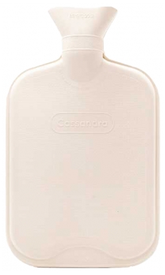 Cassandra Varmvattenpåse Gummi 1,8 L - Färg: Grädde