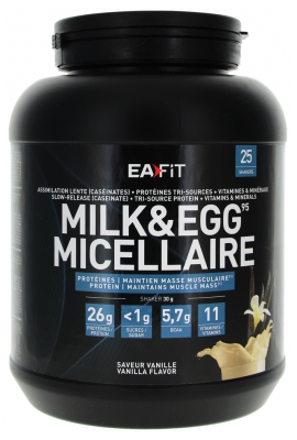 Eafit Construction Musculaire Milk & Egg 95 Micellaire 750 g