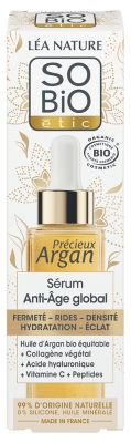 Léa Nature SO BIO étic Précieux Argan Sérum Anti-Âge Global Bio 30 ml