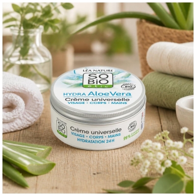 Léa Nature SO BIO étic Hydra Aloe Vera Universal Face Body Hands Cream Organic 150 ml