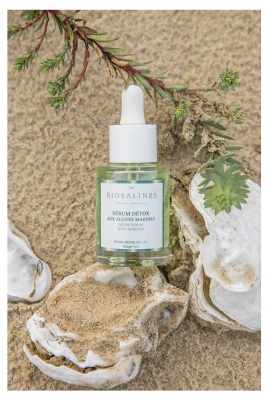 Biosalines Detox serumas nuo netobulumų su jūros dumbliais 30 ml