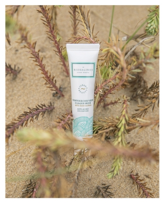 Biosalines Ikäihon Ehkäisyyn Tarkoitettu Silmänympärysvoide Ruskealla Merilevällä 15 ml