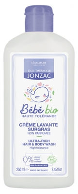 Eau Thermale Jonzac Crème Lavante Surgras 250 ml