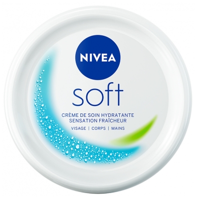 Nivea Soft Drėkinamasis Priežiūros Kremas 100 ml