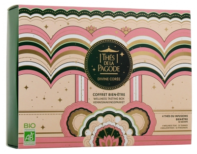 Thés de la Pagode Coffret Bien-Être Thés et Infusions Bio 32 Sachets