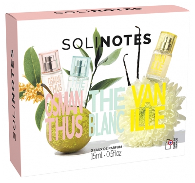 Solinotes Osmanthus, Vanille et Thé Blanc Coffret Eaux de Parfums