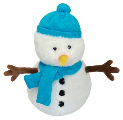 Soframar Cozy Cuddly Toys Déhoussables Bouillotte Bonhomme de Neige