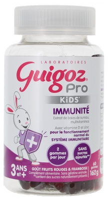 Guigoz Pro Kids Immunité 60 Gommes