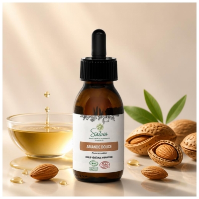 Salvia Nutrition Aceite Virgen Ecológico de Almendras Dulces 100 ml