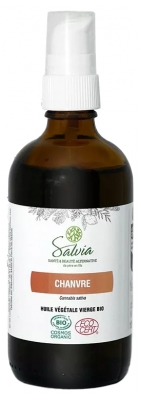 Salvia Nutrition Jomfru vegetabilsk hampeolie Øko 100 ml