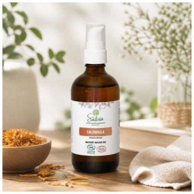 Salvia Nutrition Bioloģiskais Kalandulas Eļļas Macerāts 100 ml