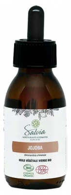 Salvia Nutrition Olio Vegetale Vergine Biologico di Jojoba 100 ml