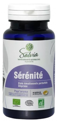 Salvia Nutrition Psyc'Aroma Sérénité 40 Capsules