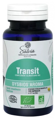 Salvia Nutrition Disbios'Aroma Tránsito Ecológico 120 Cápsulas