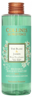 Collines de Provence Recharge Bouquet Parfumé Duo 200 ml - Senteur : Thé Blanc & Jasmin