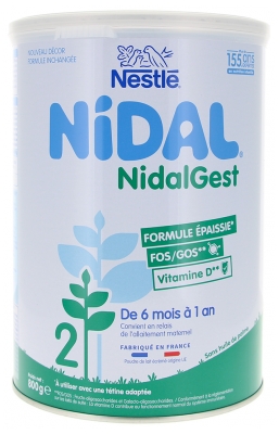 Nestlé Nidal Plus 2 From 6 Months Up to 1 Year 800g