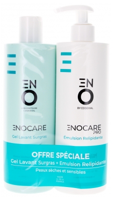 Codexial Enocare Gel Lavant Surgras 400 ml + Emulsion Relipidante 400 ml Oferta Specjalna