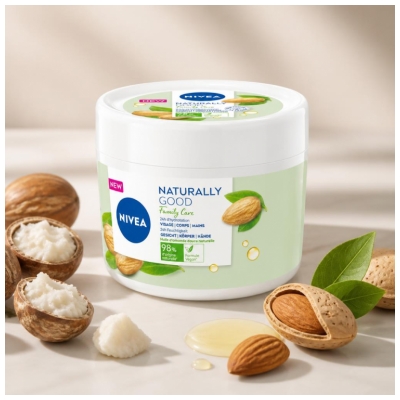 Nivea Naturally Good Family Care 450 ml