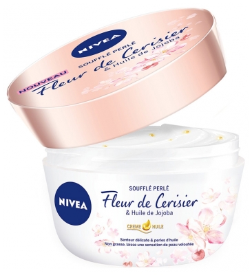 Nivea Parelsoufflé Kersenbloesemcrème & Jojobaolie 200 ml