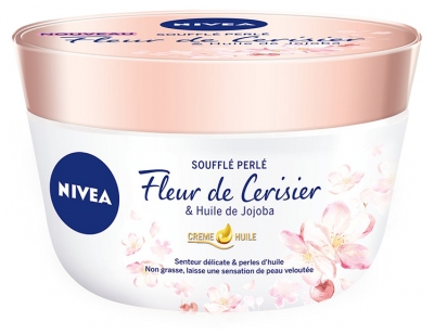 Nivea Soufflé Perlé Crème Fleur de Cerisier & Huile de Jojoba 200 ml