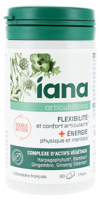 Iana Articulations + Énergie 60 Comprimés