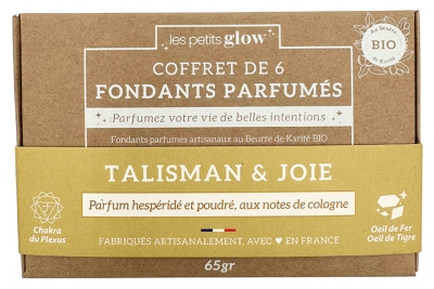 Natura Square Coffret Les Petits Glow 6 Fondants Parfumés Talisman & Joie Bio 65 g