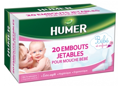 Humer 20 Einweg-Baby-Fliegenbits