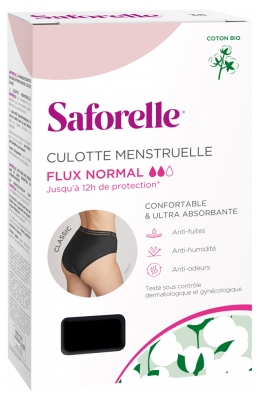 Saforelle Culotte Menstruelle Flux Normal - Taille : 42