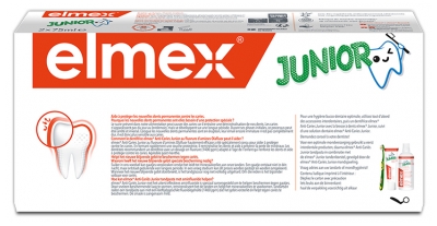Elmex Dentifricio Junior Set di 2 x 75 ml