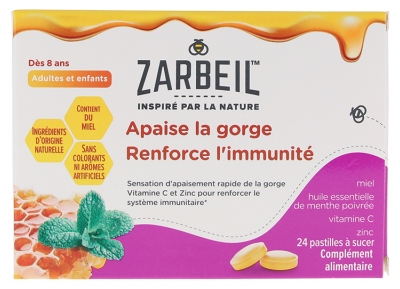 Zarbeil 24 Pastilles à Sucer